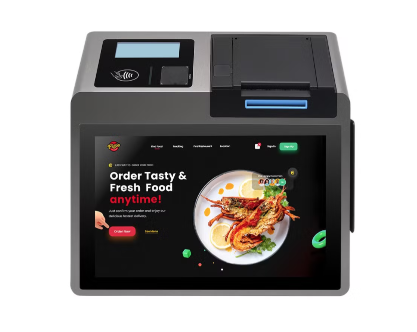 iRS Android All in One POS Ζ100 με 80mm θερμικό εκτυπωτή